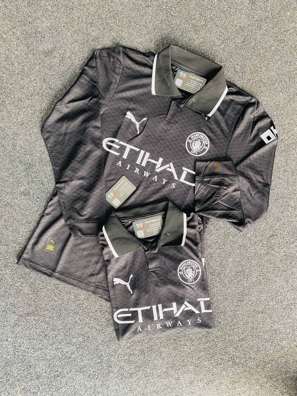 Man City Away  Full Sleeve Jersey
