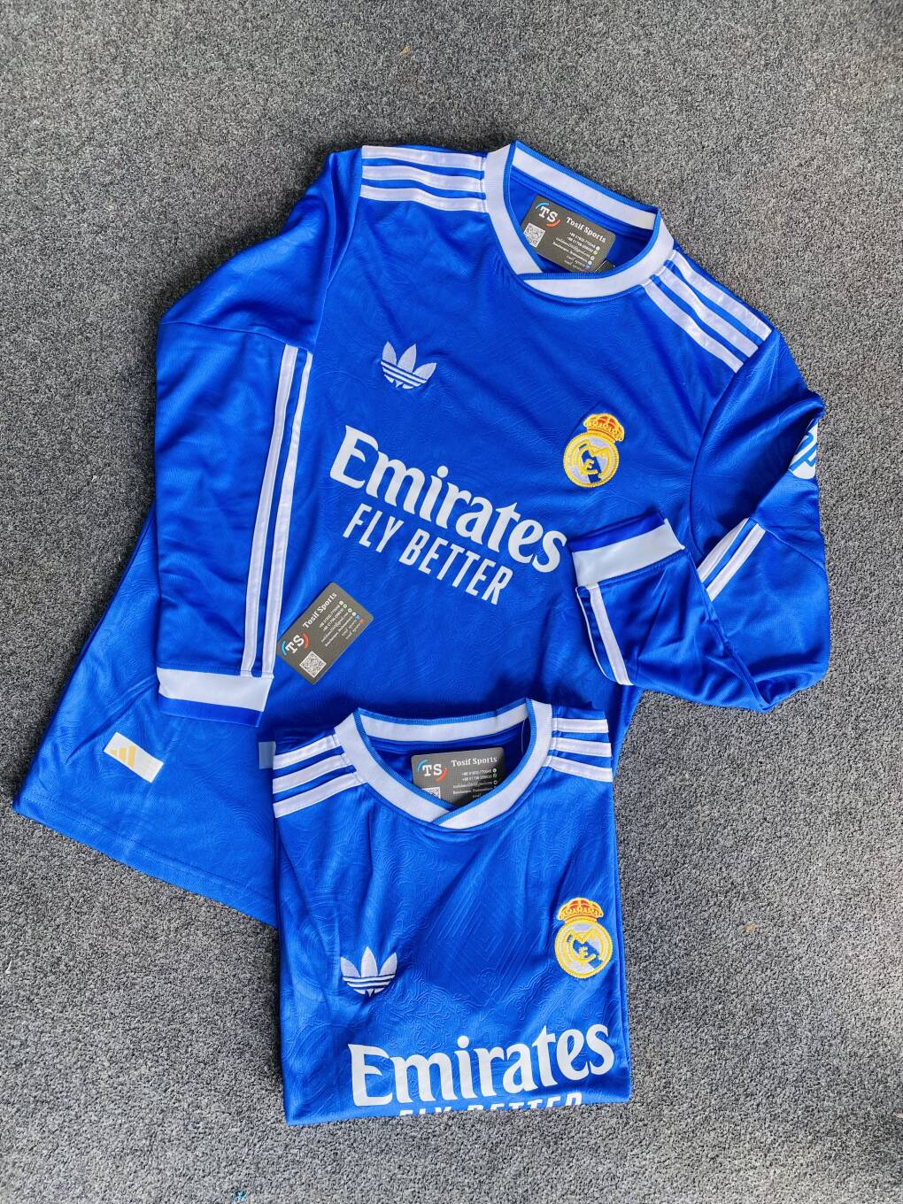 Real Madrid 3rd kite Full Sleeve Jersey