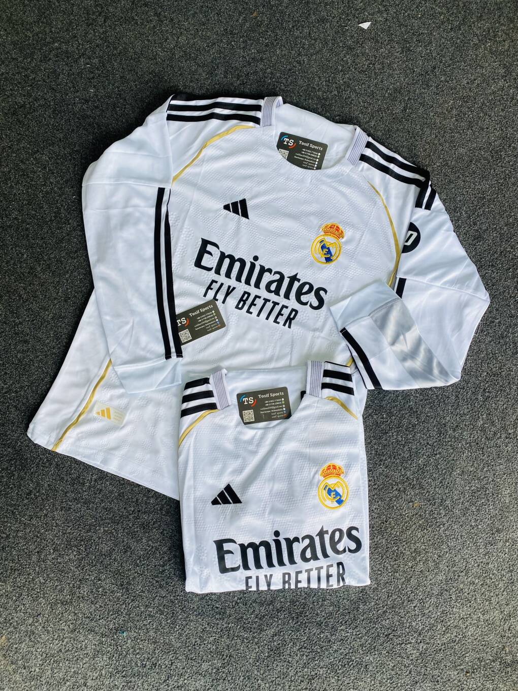 Real Madrid Home 2025,2026 Full Sleeve Jersey