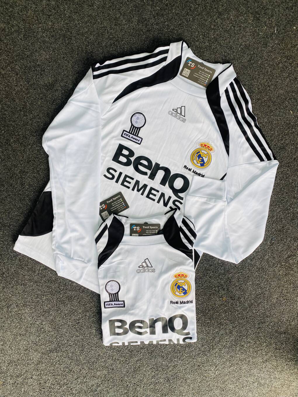 Real Madrid Home 2005/06 Full Sleeve Jersey