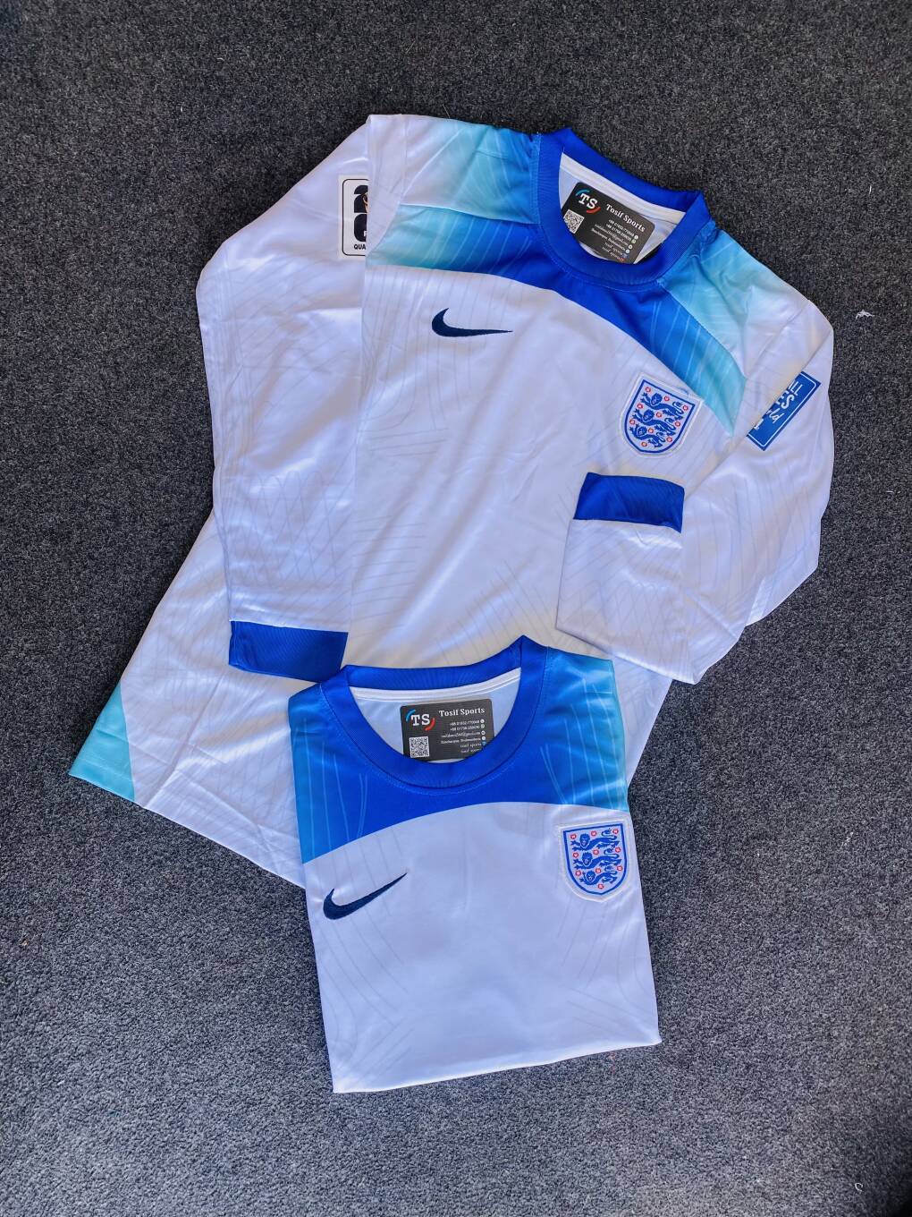 England Home Jersey  Full Sleeve Jersey