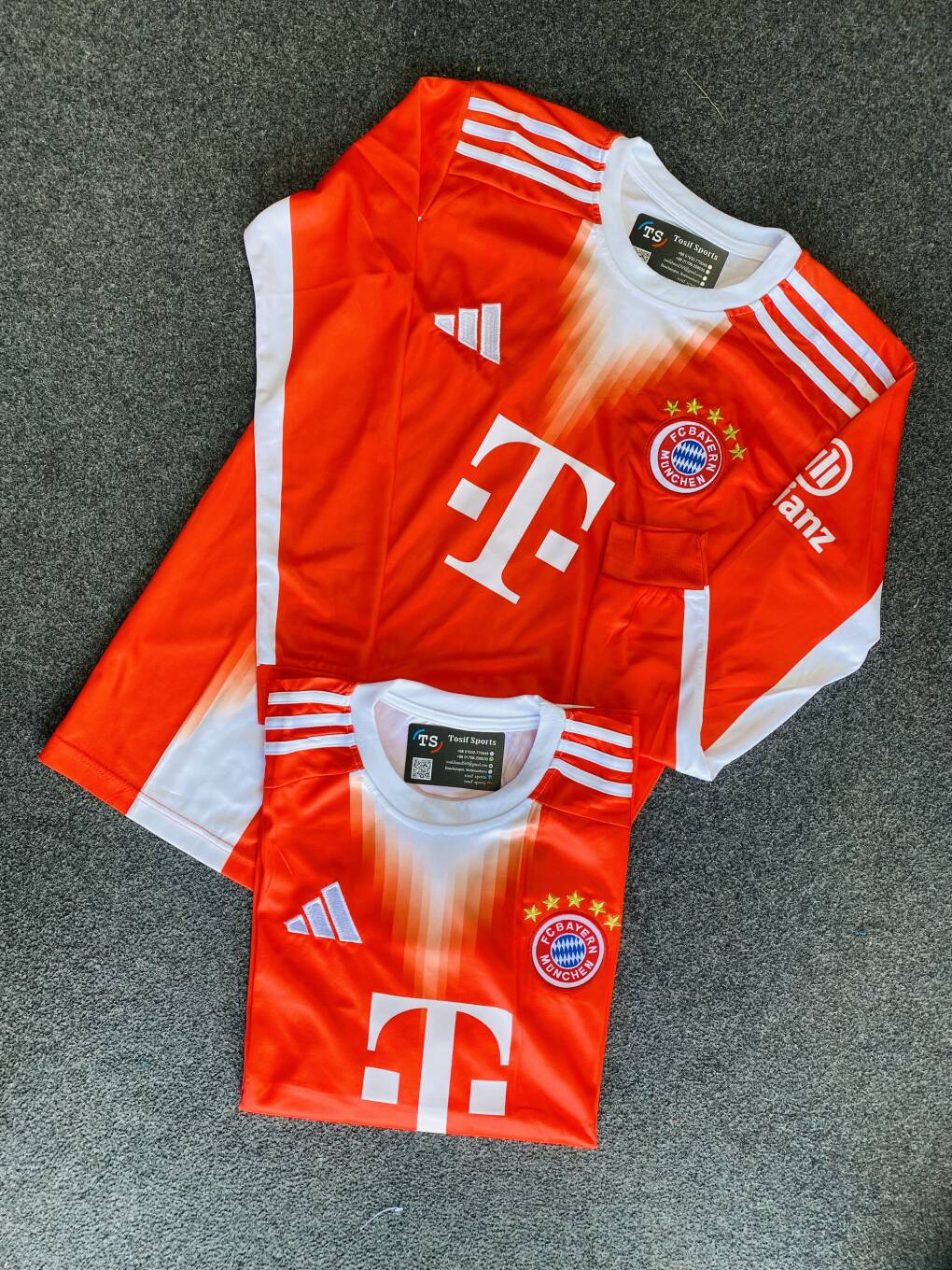 FC Bayern Munich 2025/26 Home  Full Sleeve Jersey
