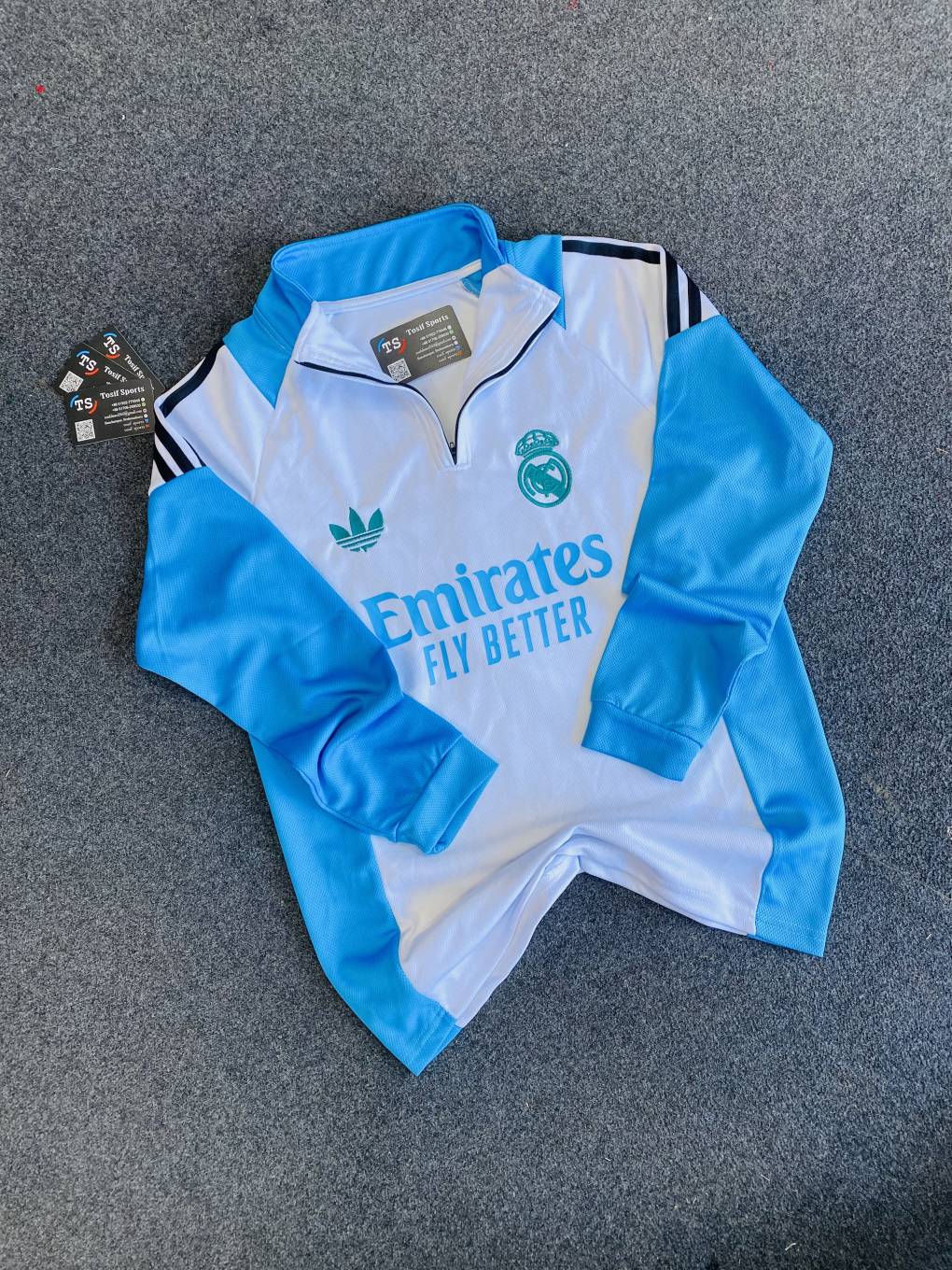 Real Madrid (Light Blue) Training Top