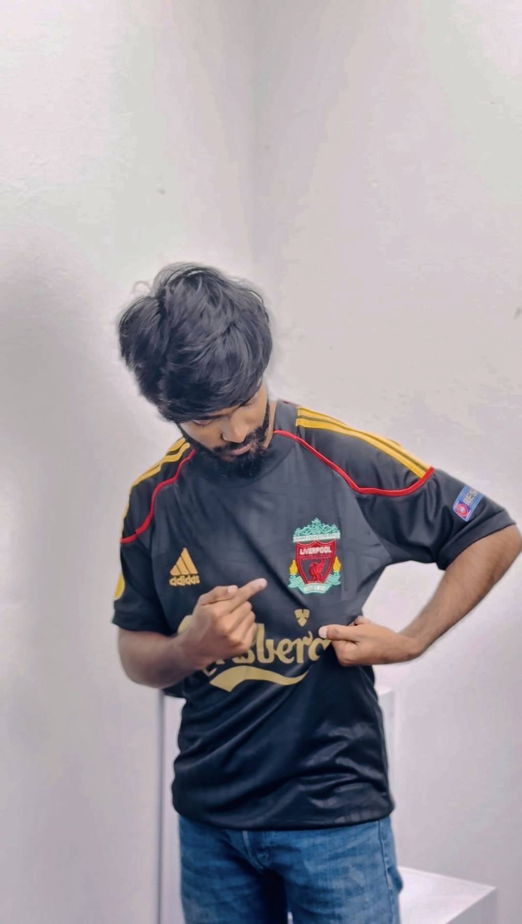 Liverpool 2006,7 Away [Haf Sleeve]