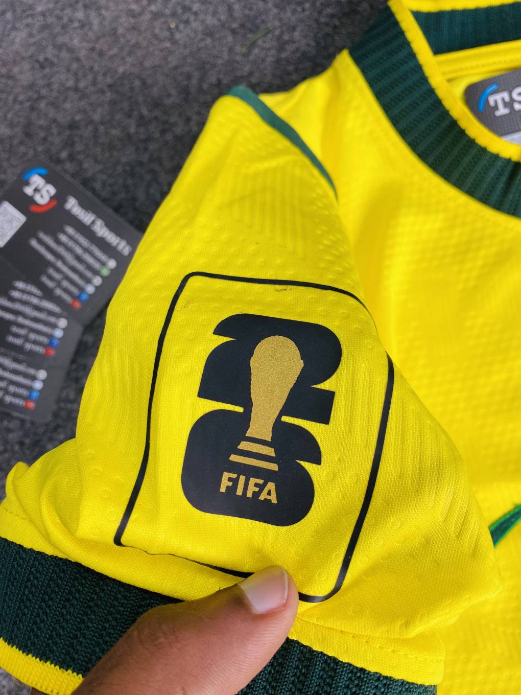 Brazil 2026 Home kit [Haf Sleeve]