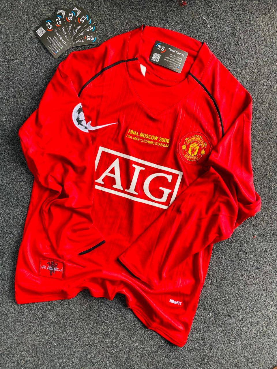 Manchester United Home2008/09 [Full Sleeve]
