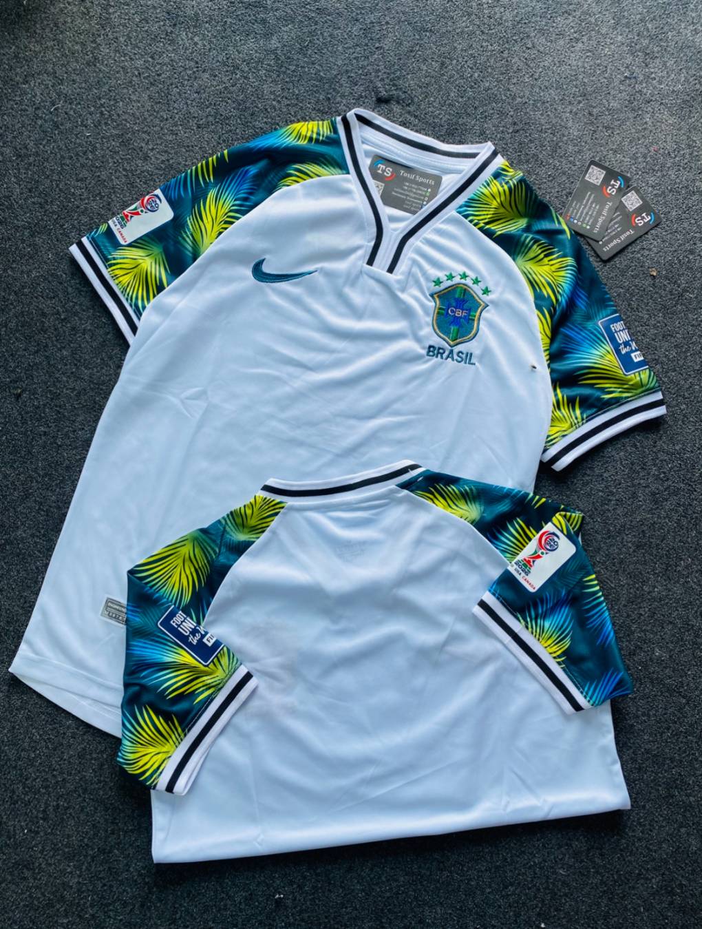 Brazil 2026 Special White&Green Kit [Medium Quality]