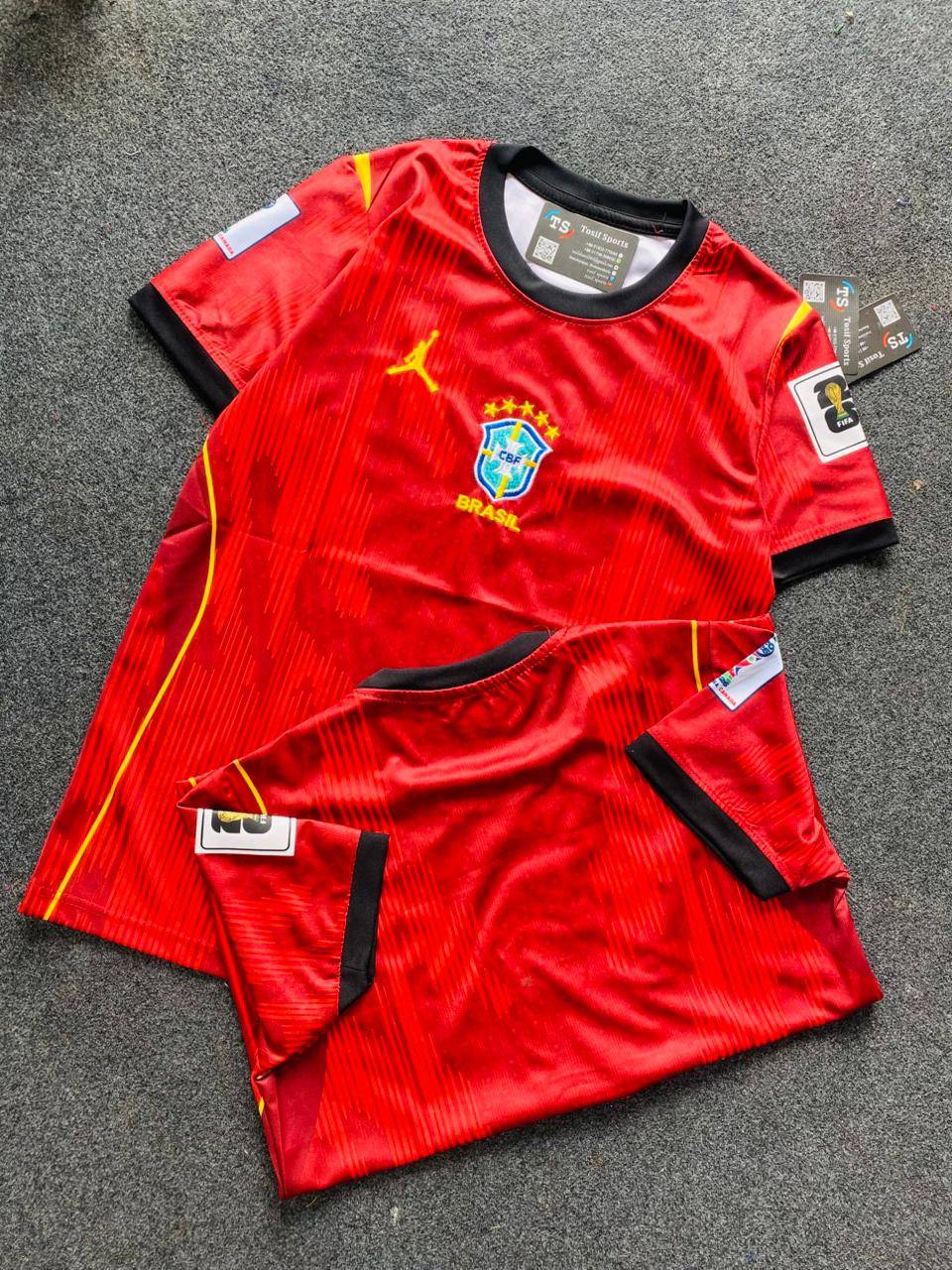 Brazil 2026 Special Red Kit [Premium Quality]