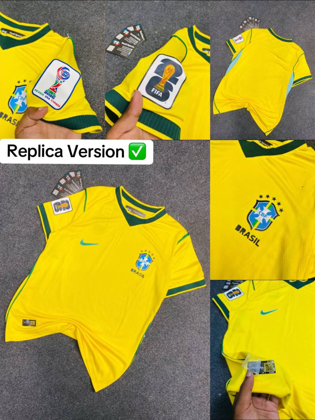 Brazil 2026 Home [Replica Version]