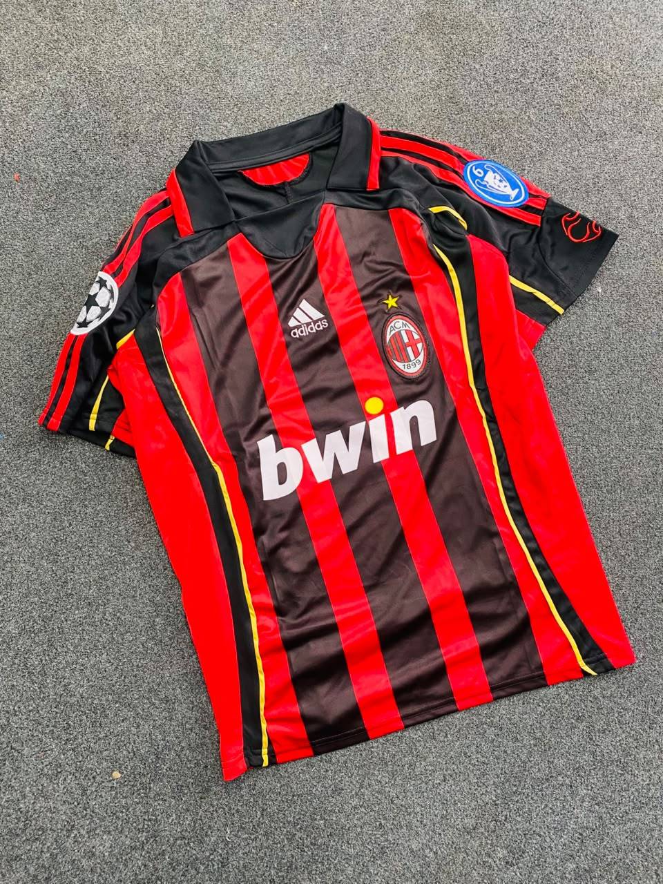 AC Milan 2006/07 Home Kit [Haf Sleeve]