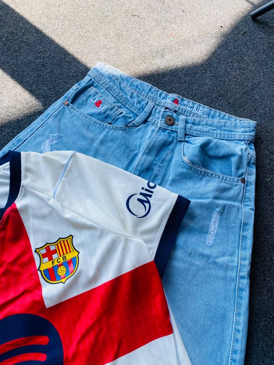 Barcelona 26-27 Fourth Kit [Replica Combo]