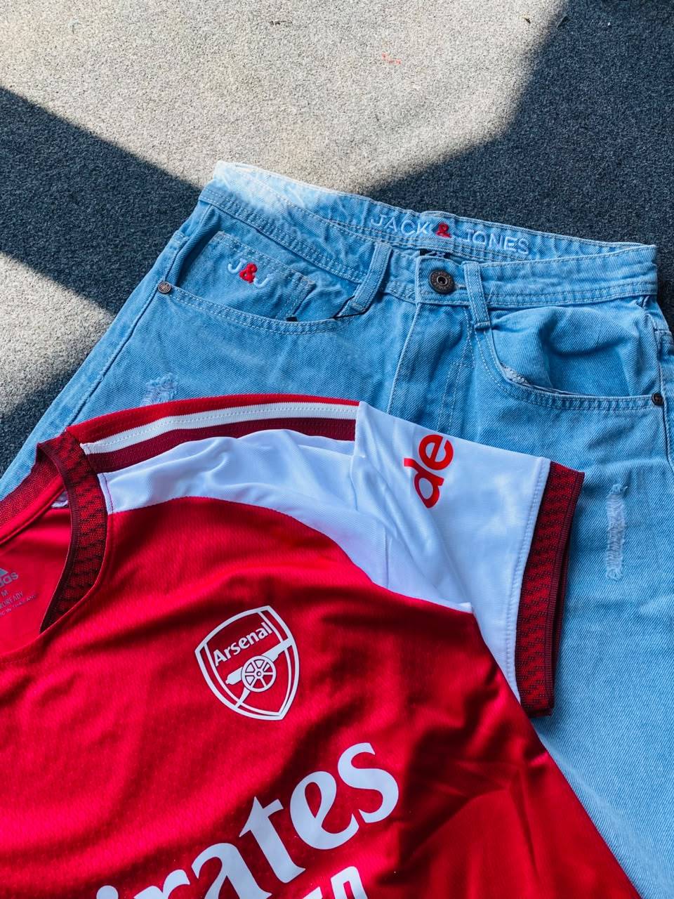 Arsenal 26,27Home Kit [Replica Combo]