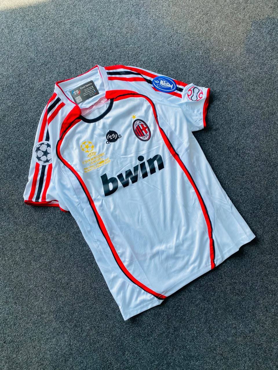 AC Milan 2006/07 Away (Haf Sleeve kit)