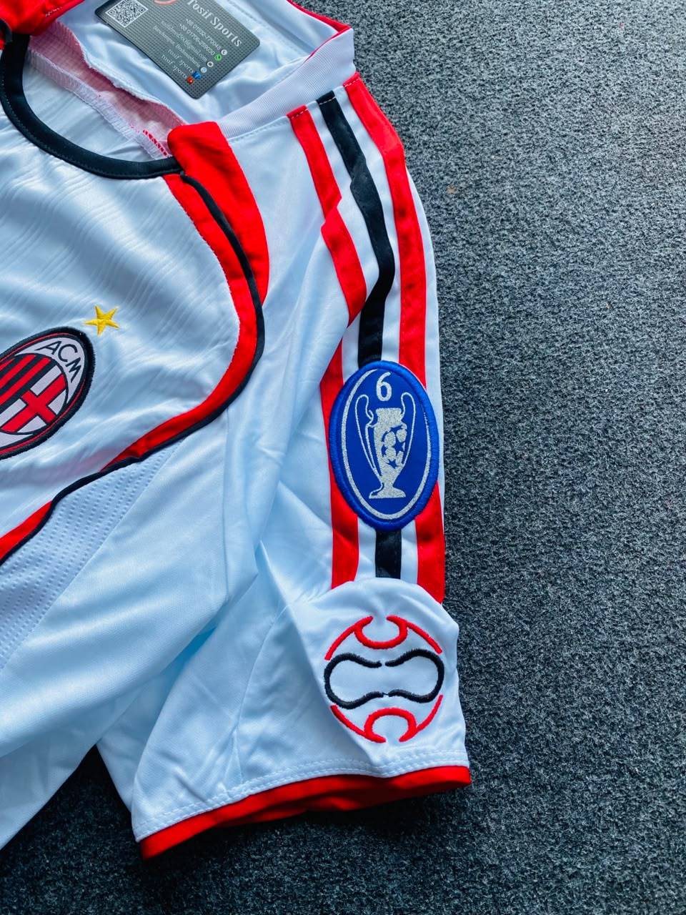 AC Milan 2006/07 Away (Haf Sleeve kit)