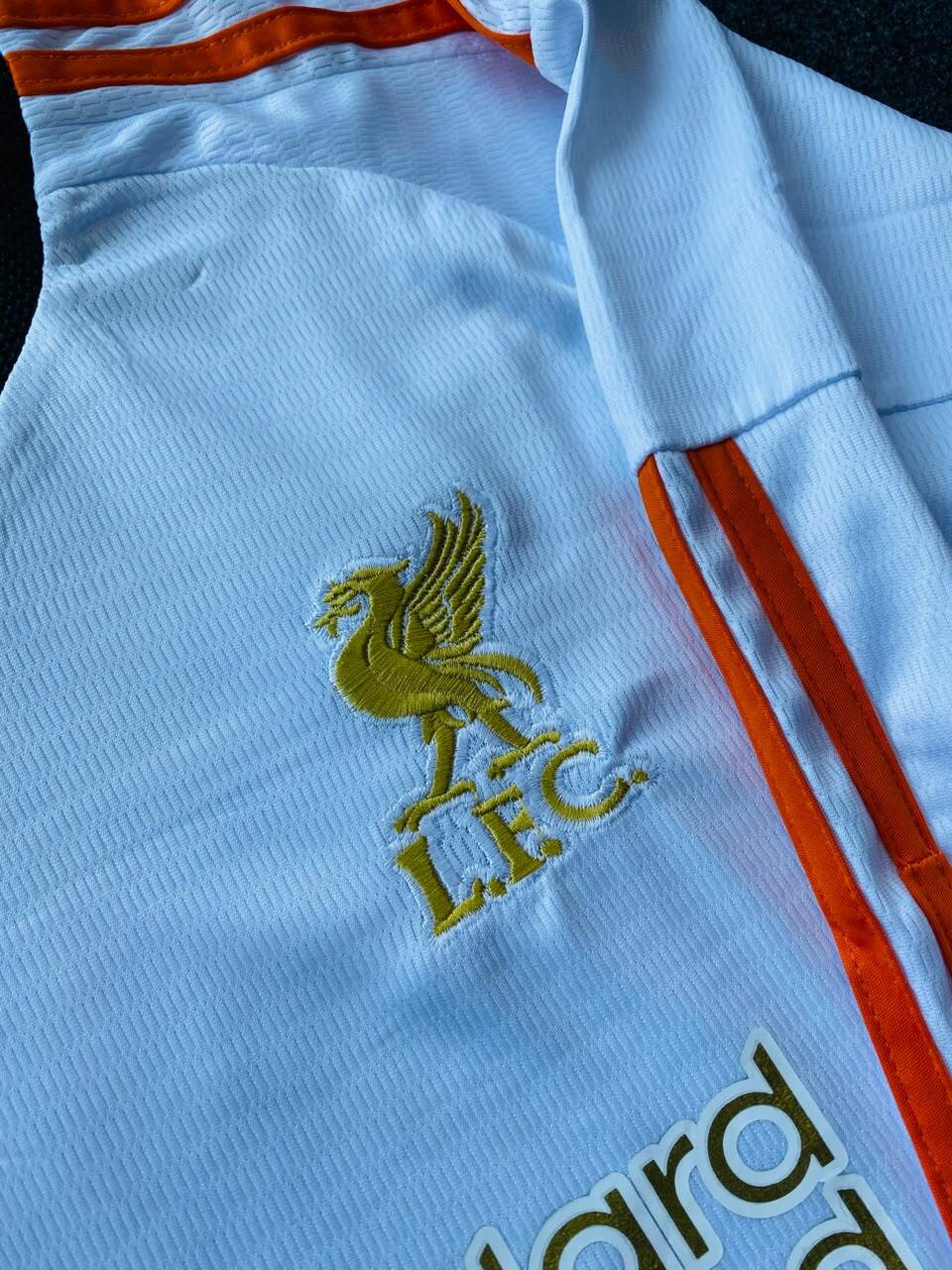 Liverpool 26,27 White-Orange kit [Full Sleeve]